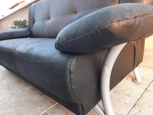 Austausch der Lederpolsterung für das Sofa